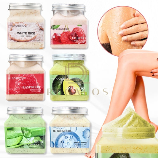 Exfoliante Body Scrub Con Fragancia Tei Cosmetica